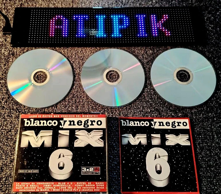 💿Ultra-Rare - Blanco Y Negro Mix 6 - 3 CD Box Set - Unfindable in France 🔥 – photo 4